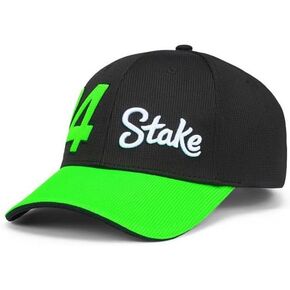 Stake F1 Kick Sauber Team Guanyu Zhou Hat Black, Black/Green