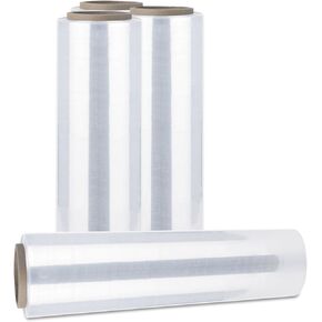 Universal 121580 Handwrap Stretch Film, 12-Inch x 1500 ft Roll, 20mic (80-Gauge), 4/Carton