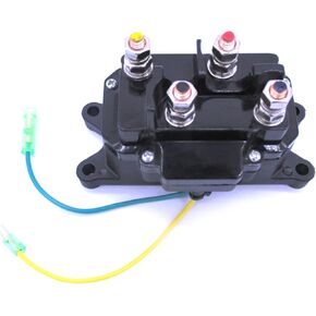 SouthMarine Universal Winch Solenoid Relay Contactor Switch Thumb for UTV ATV 4x4 Vehicles 63070 62135 74900 2875714 70715, 4-Terminals 12V 250A