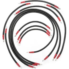 مجموعة كابلات البطارية الكاملة MODZ® مقاس 2 لعربات الجولف Yamaha G29 Drive (الكهربائية)