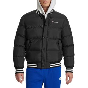 Champion Men's Varsity Bomber Puffer Jacket