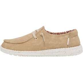 Hey Dude Girl's Wendy Youth Loafers Multiple Colors | Girl’s Shoes | Girl’s Lace Up Loafers | Comfortable & Light-Weight