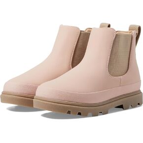 Native Shoes Kensington Chelsea (Little Big Kid) Boot, Chameleon Pink/Flax Tan, 5 US Unisex