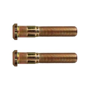 2 Pcs 007-115-00 Trailer Parts - Robust Wheel Stud for Dexter 10K & 12K Axle Lug, Hub Stud Bolt 5/8" x3.12 for Extra Safety and Longevity（Yellow）