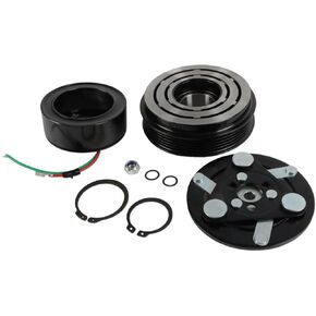 1809 A/C Compressor Clutch Kit Fits for 2007-2008 Fit 1.5L Air Conditioning Compressor Aftermarket Automotive Parts Replacement