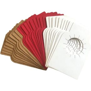 Wine Bottle Tags for Cellar Collection, Champagne,Hanging Labels for Name,Year,Tasting Notes (150Pack-3 Colors)