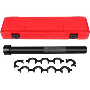 SCITOO Inner Tie Rod Installation Tool Kit with 9 Crowfoot Adapters for Most Cars