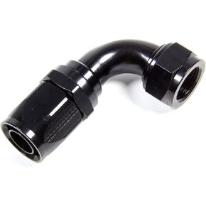Fragola 229013-BL Black Hose Fitting 12 90 Deg to 16 Hose