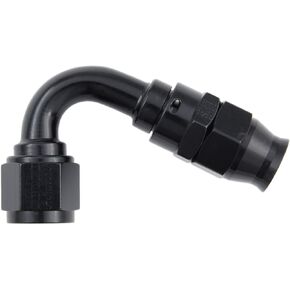 Fragola 681208-BL Black Size (-8) 120° PTFE Hose Fitting