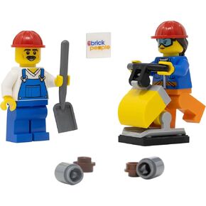 LEGO City: Construction Builder Team with Tamper and Tools Minifigures