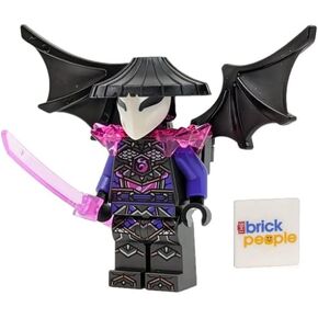 LEGO Ninjago Crystalized: General Vangelis Minifigure with Crystal Katana