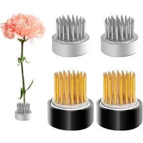 Sonku 4 قطع حامل زهور معدني منظم زهور مستدير، أدوات زهرة ثابتة حامل زهور ترتيب الزهور دبوس حامل لترتيب الزهور in Kuwait