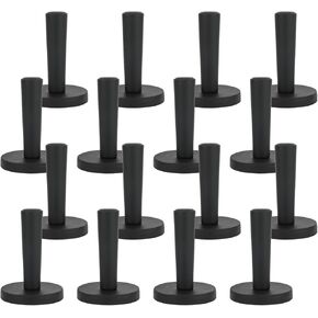 16pcs Vehicle Car Wrap Gripper Magnets Holder, Car Vinyl Wrap Magnets Magnetic Position Tool Vinyl Film Magnet Fixation for Car Wrap Film Crafts Sign Making Vinyl Wrap Tools (Black)