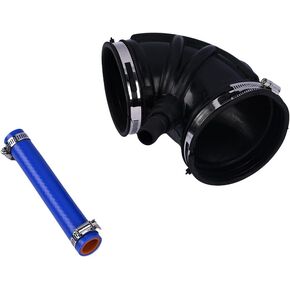 Air Intake Resonator Lower Hose Tube Duct 53032944AC 53032944AL Compatible with Dodge Ram 2500 3500 4500 5500 2007 2008 2009 2010 2011 2012 2013 2014 2015 2016 2017 2018 6.7L Diesel
