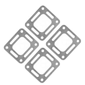 Exhaust Manifold Elbow Gasket 4 PCS for MerCruiser Stern Drive and Inboard Engine V6 V8 GM 4.3L 5.0L 5.7L 5.8L 6.2L 6.3L 7.4L 8.2L MC1 Sierra 18-2849-1 27-863726 860232 818832 871051