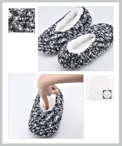 جوارب DICUIRD النسائية السميكة والدافئة مع مقابض - شباشب منزلية in Kuwait