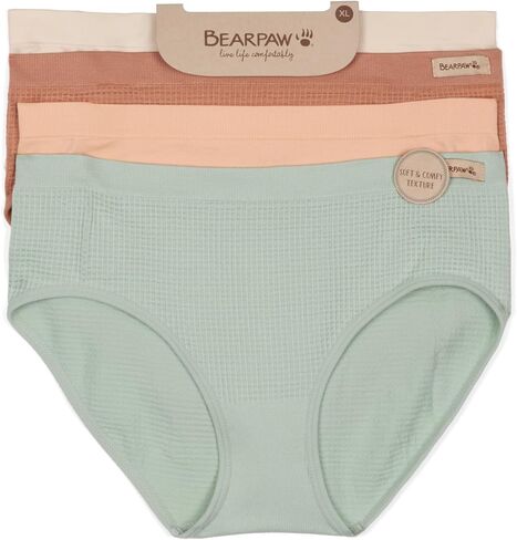 BEARPAW Girls Seamless Hipster Underwear - Soft and Breathable All-Day Comfort in Saudi Arabia