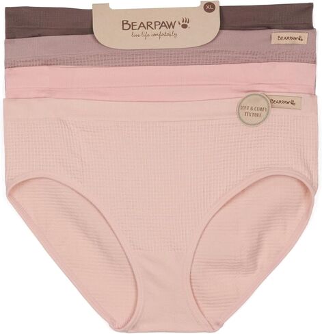 BEARPAW Girls Seamless Hipster Underwear - Soft and Breathable All-Day Comfort in Saudi Arabia