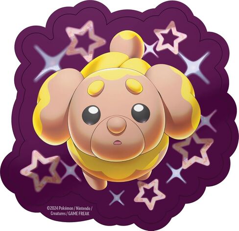 بوكيمون TCG: القرمزي والبنفسجي: الأقدار البالديانية: مجموعة ملصقات TECH - Shiny Fidough in Saudi Arabia