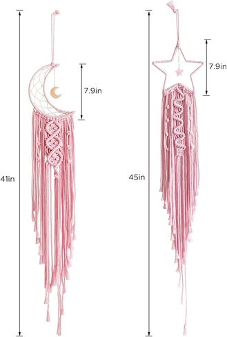صائدات الأحلام للأطفال، صائدات الأحلام، صائدات الأحلام للفتيات، صائدات الأحلام للسيارات، صائدات الأحلام لغرفة النوم، لوازم صائدة الأحلام، هدايا للأم، صائدات الأحلام للأولاد، تعليق على الحائط مصنوع يدويًا in Saudi Arabia
