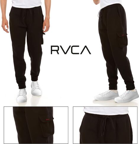 RVCA Mens Joggers Lounge Pants Casual Joggers for Men Mens Sweatpants in Saudi Arabia