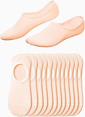 RICHBULL 12 Pairs of No Show Socks for Women & Men - Low Cut, Breathable, Casual, Thin, Non-Slip in Saudi Arabia