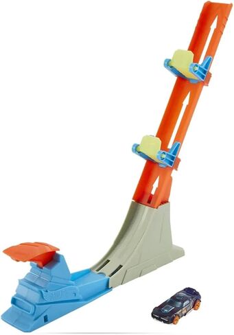 Hot Wheels Toy Car Track Accessories (Mattel FTH) (Vertical Power Launch) in Saudi Arabia
