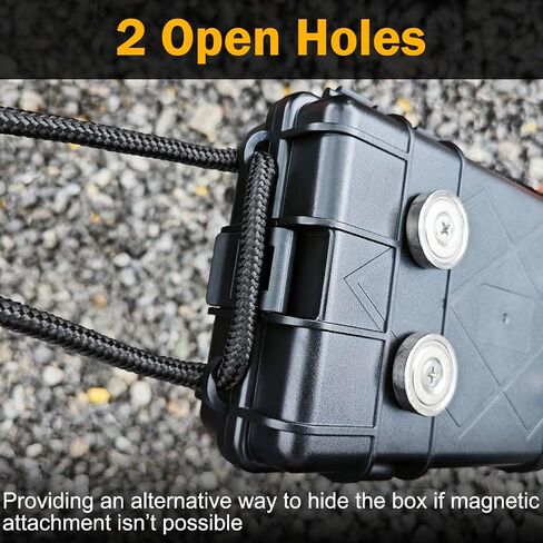 Magnetic Key Holder Under Car,Weatherproof Magnetic Key Box Under Car,Hide a Key Magnetic Key Box,Hidden Key Holder Magnetic Key Hider Outdoor 【Splash Resistant】 in Kuwait