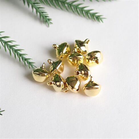 1/4-Inch Jingle Bell/Small Bell/Mini Bell DIY Bracelet Anklets Necklace Knitting/Jewelry Making, 100pcs (Silver) in Saudi Arabia