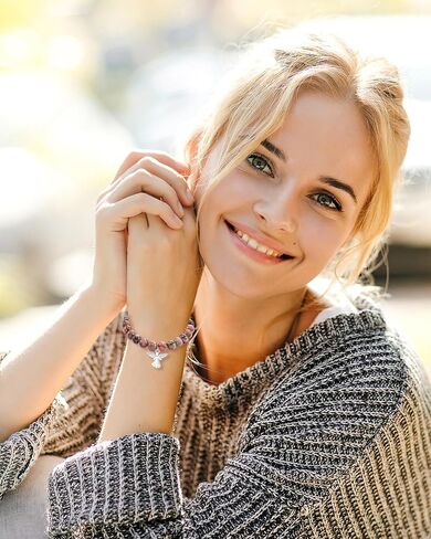 Strength Angel Bracelet Inspirational Gifts for Women, Encouragement Spiritual Jewelry Cheer Up Gifts for Women Friends Sisters in Saudi Arabia