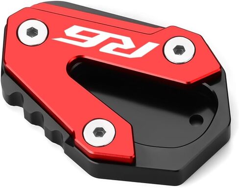 لوحة مسند تمديد جانبية للدراجة النارية متوافقة مع YAMAHA YZF R6 600 2013 2014 2015 2016 2017 2018 2019 2020 2021 2022 | داعم وسادة القدم YZFR6 ملحقات YZF-R6 (أحمر) in Saudi Arabia