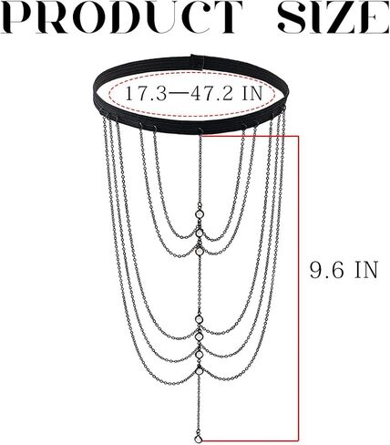 Florry Leg Chain Sexy Thigh Chains Jewelry for Women Elastic Leg Garters Crystal Body Thigh Chains for Party Festival Wedding in Saudi Arabia