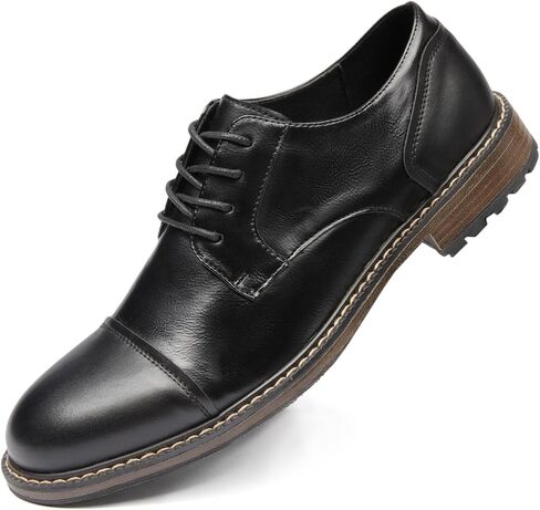Men's Dress Shoes Oxford Shoes Formal Dress Shoes for Men Business Derby Shoes. in Saudi Arabia