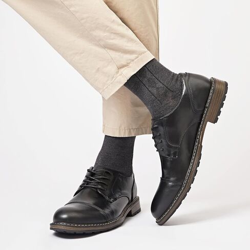 Men's Dress Shoes Oxford Shoes Formal Dress Shoes for Men Business Derby Shoes. in Saudi Arabia