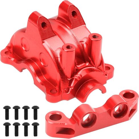 ShareGoo Metal Differential Gearbox Cover Diff Housing Case & Upper Arm Compatible with Tamiya TT02 TT-02D TT-02B TT-02FT 1/10 RC Car (Blue) in Saudi Arabia