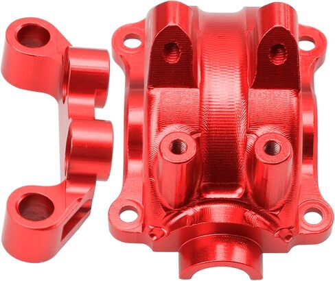 ShareGoo Metal Differential Gearbox Cover Diff Housing Case & Upper Arm Compatible with Tamiya TT02 TT-02D TT-02B TT-02FT 1/10 RC Car (Blue) in Saudi Arabia
