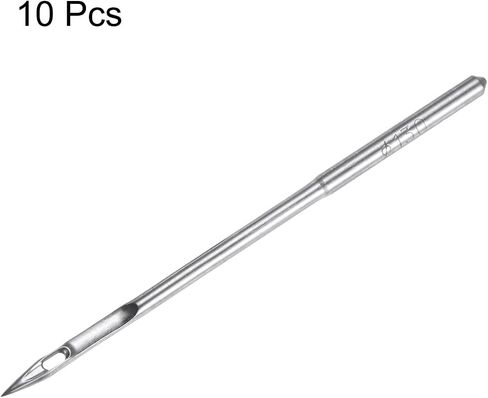 HARFINGTON 10 Pcs Sewing Machine Needles Size 21/130 Quick Sewing Iron Universal Regular Point Machine Needles Embroidery Sewing Tool for Craft DIY Household Stitching Industrial Use in Saudi Arabia