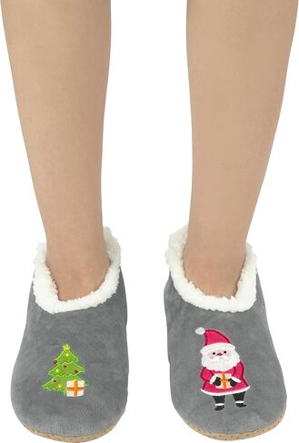 جوارب BenSorts Fuzzy Slipper للنساء شباشب منزلية مرحة مع مقابض in Kuwait