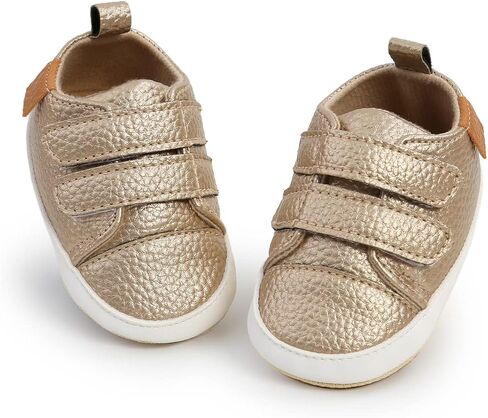 Baby Girls Mary Jane Flats Princess Wedding Dress Shoes Soft Non Slip Sole Infant Toddler First Walking Shoes Crib First Walkers Prewalkers in Kuwait