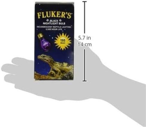 Fluker's Incandescent Black Nightlight Bulbs for Reptiles, 60 Watt in Saudi Arabia