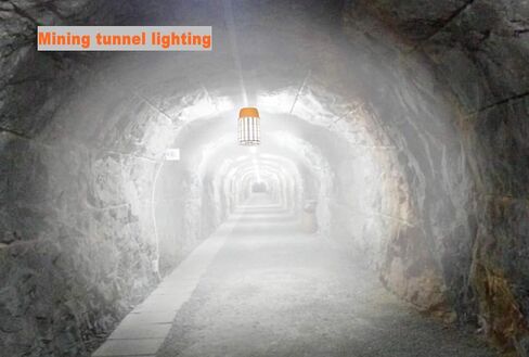 100 واط LED ضوء العمل المؤقت 5000K 13000Lm أضواء محمولة بسلك خارجي مع واقي من الفولاذ المقاوم للصدأ وخطاف لإضاءة موقع العمل في رصيف المناجم، IP65 مقاوم للغبار، التوصيل والتشغيل in Saudi Arabia