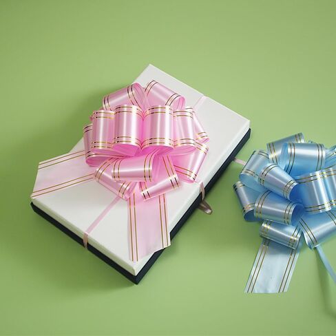 LHMTFCYY 6pcs pull bows,Bows for Gift Wrapping,6inch Pull Bows suitable for Christmas,Valentine's Day,birthday parties,flower baskets,bouquets,festivals and other decorations (dark blue) in Saudi Arabia