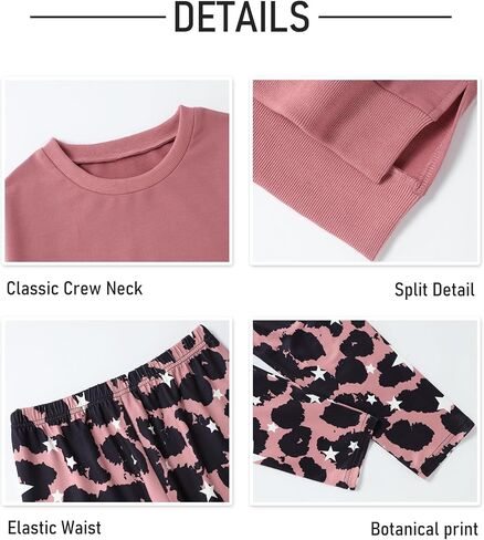 Girl Clothes Sweatshirt Pullover Leggings Tracksuits Outfit 2PC Girls Clothes Size 6-14 in Kuwait