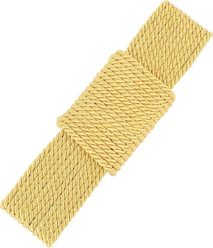 5mm Gold Cord String for Sweing, 59 Feet Decorative Twisted Gold Rope 3-Ply Polyester Braided Trim String Thread for Home Upholstery Curtain Tieback Graduation Honor Cord DIY Crafts Making Decorations in Saudi Arabia
