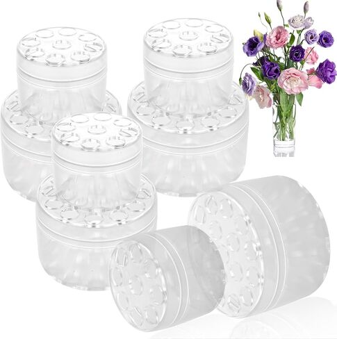 CYEAH 8 Pcs Spiral Ikebana Stem Holder, Spiral Flower Stem Holders for Flowers, Sprial Bouquet Twister for Flower Arrangement,Spiral Stem Holder for Vases Decor(S+L) in Saudi Arabia