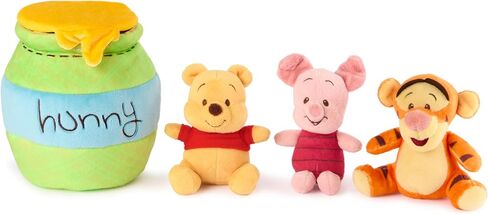 GUND Disney Official Winnie The Pooh Plush Playset with Pooh, Tigger, and Piglet, Sensory Toy Stuffed Animals for Ages 0 and Up, Green, 8" in Saudi Arabia