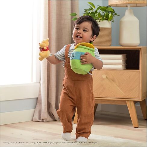 GUND Disney Official Winnie The Pooh Plush Playset with Pooh, Tigger, and Piglet, Sensory Toy Stuffed Animals for Ages 0 and Up, Green, 8" in Saudi Arabia