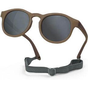 Baby Sunglasses for Boys Girls UV400 Protection Glasses Infant Toddler Sunglasses with Strap 0-24 Months