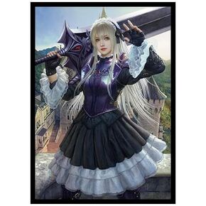 Sharlotte - Maiden Knight - 100 حافظة بطاقات TCG غير لامعة (FN62S) - Fantasy North (قياسية)