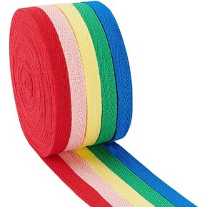 PH PandaHall 45 Yards/ 41m 5 Colors Flat Drawstring Cord Drawstring Replacement, 10mm/ 0.4inch Soft Drawstring Cord Rope Twill Hoodie String for Sweatpants Pants Sweater Drawcord Replacement